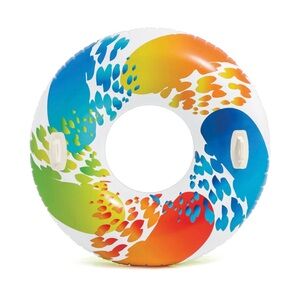 🌈 NEW! Intex Color Whirl Tube Pool Float – 48” – NEW in Box